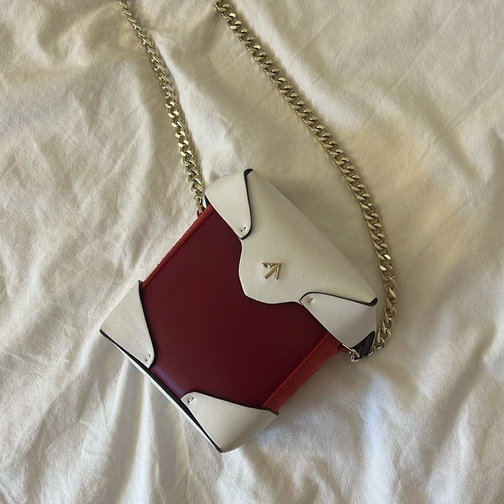 Manu Atelier Micro Pristine Crossbody Bag